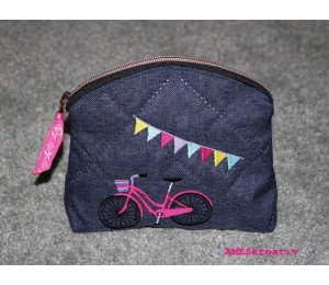 Stickdatei - Fahrrad